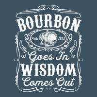 Bourbon Goes In Wisdom Comes Out Funny Whiskey Lover Gift Premium T Sh Urban Heavy Tee | Teevron