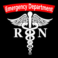 Emergency Department Nursing Er Registered Nurse Rn Caduceus Raglan Ba Urban Heavy Tee | Teevron