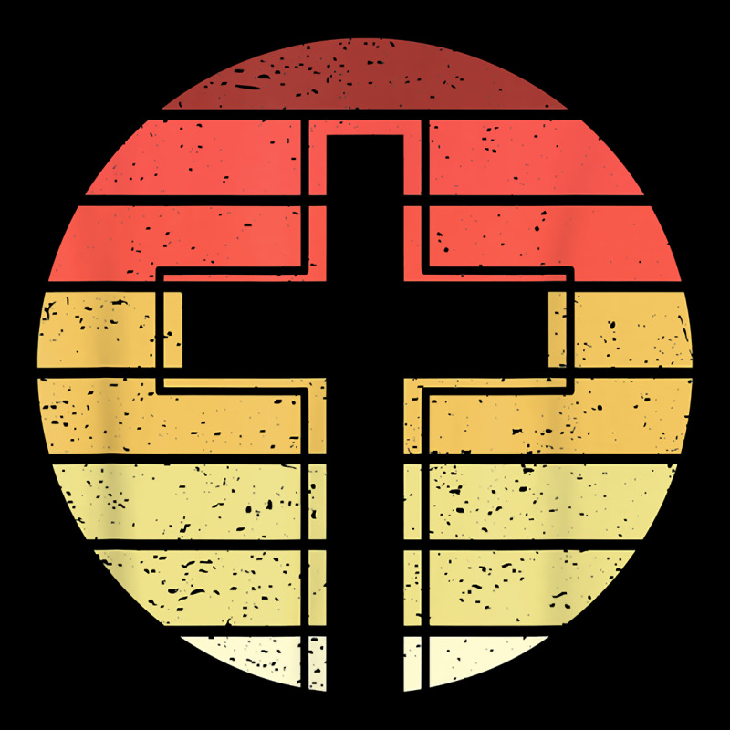 Jesus Cross Retro Style Vintage T Shirt Urban Heavy Tee by linhVisuals | Teevron