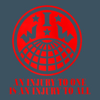 Iww Injury One Is Injury To All Front And Back Red Zip Hoodie Urban Heavy Tee | Teevron