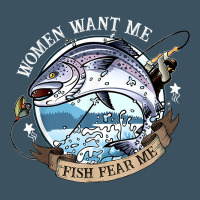 Funny Women Want Me, Fish Fishing Fear T Shirt Urban Heavy Tee | Teevron