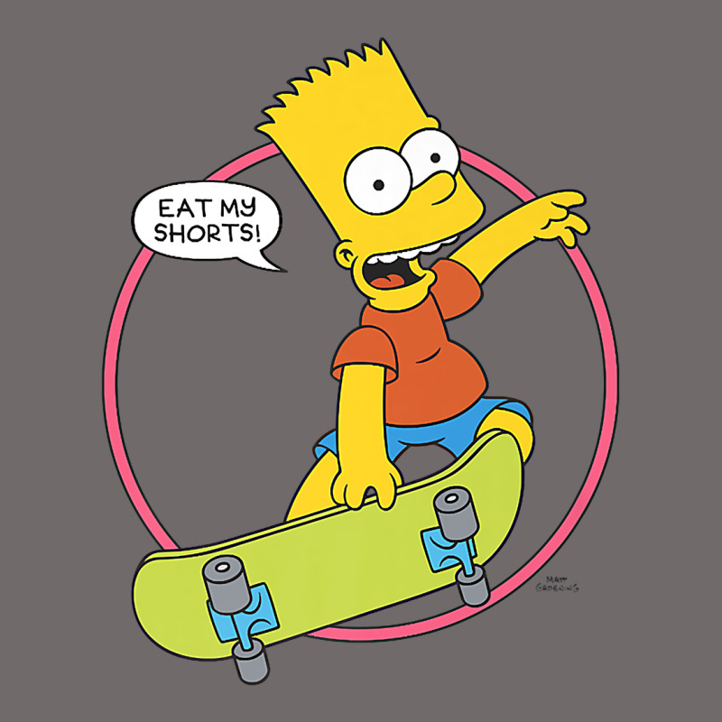 The Simpsons Bart Simpson Eat My Shorts Premium T Shirt Urban Heavy Tee by linhVisuals | Teevron