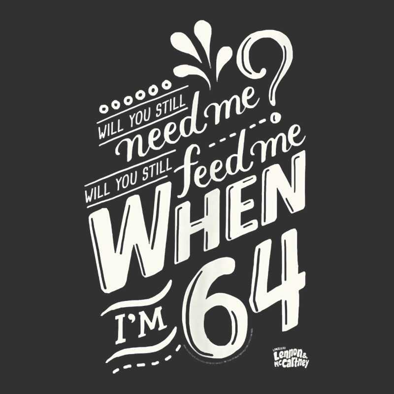 Lyrics By Lennon And Mccartney   When I'm 64 Tank Top Urban Heavy Tee by linhVisuals | Teevron
