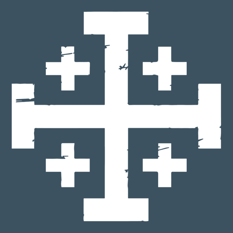 Crusader Cross Of Jerusalem Urban Heavy Tee by linhVisuals | Teevron