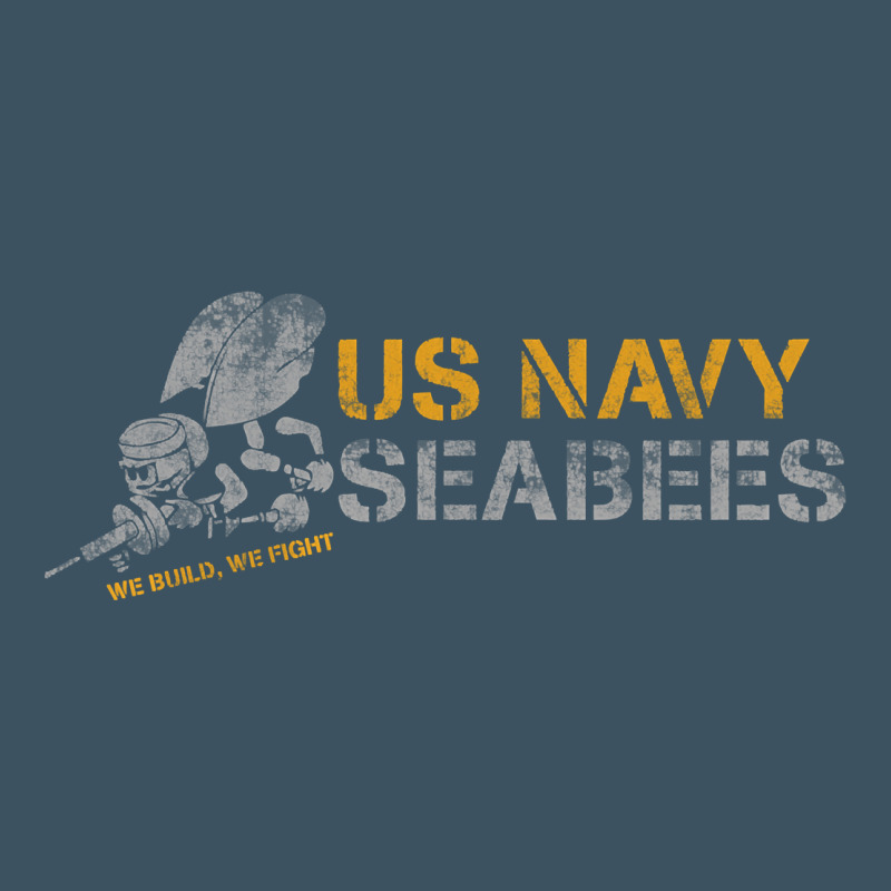 Us Navy Seabees We Build, We Fight Us Navy Sweatshirt Urban Heavy Tee by linhVisuals | Teevron