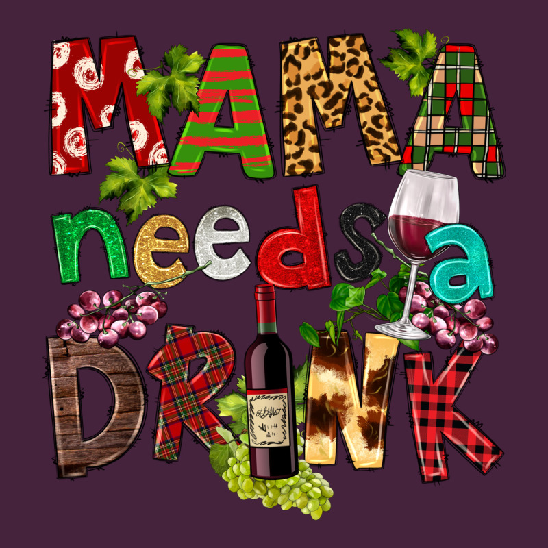 Mama Needs A Drink Premium Tee by FaDigitalArtStudio | Teevron
