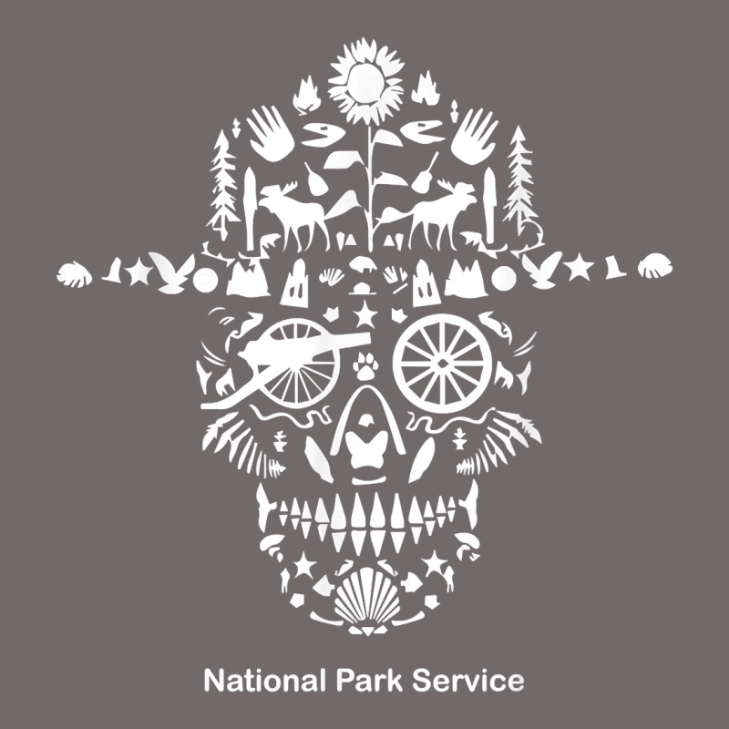 National Park Service, Skull Animals Hiking Camping Eliments T Shirt Urban Heavy Tee by linhVisuals | Teevron