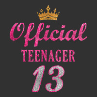 Official 13 Teenager Cute 13th Birthday Ideas For Girls T Shirt Urban Heavy Tee | Teevron