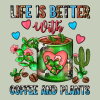 Life Is Better With Coffee And Plants Cactus Coffe Classic Tee | Teevron