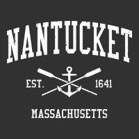 Nantucket Ma Vintage Crossed Oars & Boat Anchor Sports Pullover Hoodie Urban Heavy Tee | Teevron
