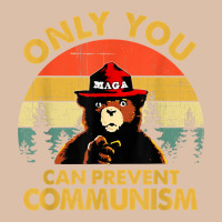 Vintage Only You Can Prevent Communism Funny Bear Camping T Shirt Urban Heavy Tee | Teevron