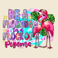 Bea Flamingo In A Flock Of Pigeons Ladies Tee | Teevron