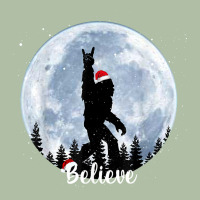 Santa Bigfoot Christmas Rock Funny Sasquatch Believe Xmas T Shirt Urban Heavy Tee | Teevron