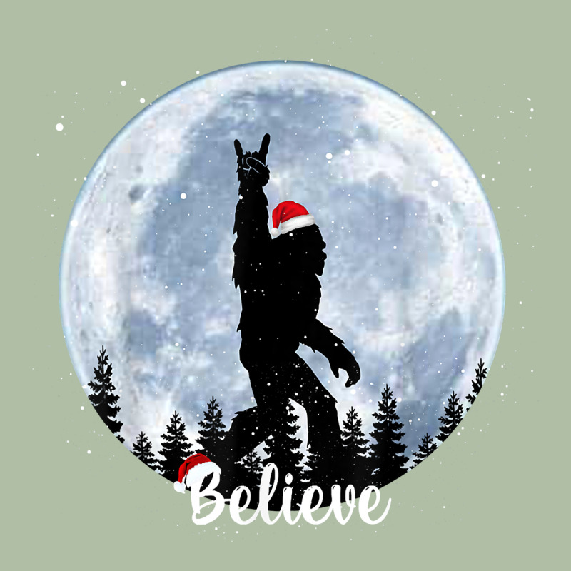 Santa Bigfoot Christmas Rock Funny Sasquatch Believe Xmas T Shirt Urban Heavy Tee by linhVisuals | Teevron