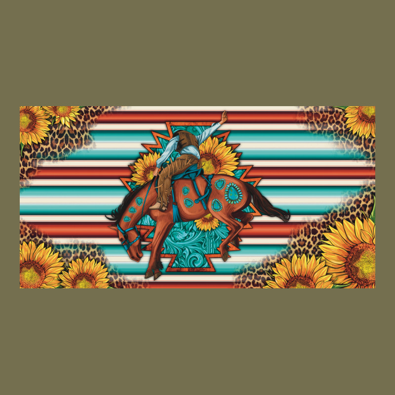 Bucking Bronco Aztec Shape License Plate Vintage Hoodie by Artiststas | Teevron