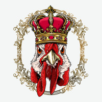 Chicken Chick King Chicken Wearing Crown Queen Chicken Animal 228 Roos Urban Heavy Tee | Teevron