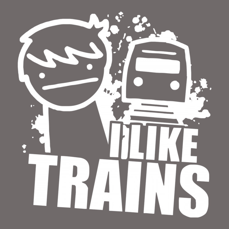 I Like Trains Urban Heavy Tee by linhVisuals | Teevron