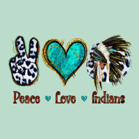 Peace Love Indians Premium Hoodie | Teevron