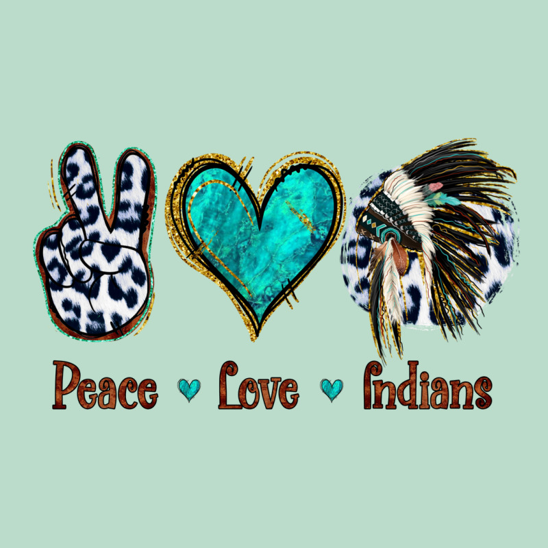 Peace Love Indians Premium Hoodie by Jasminsmagicworld | Teevron