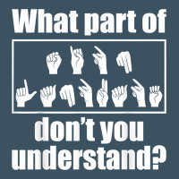 Funny Sign Language Gift Men Women Hand Symbol Interpreter T Shirt Urban Heavy Tee | Teevron