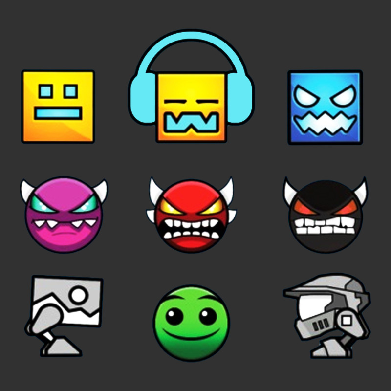 Geometry Dash Insane Urban Heavy Tee by linhVisuals | Teevron