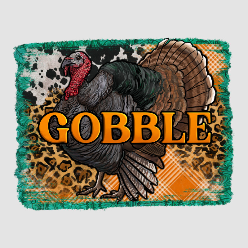 Thanksgiving Turkey Gobble With Background Premium Sweatshirt by RanaPortraitStore | Teevron