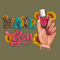 Western Sunflowers Nail Boss Vintage Hoodie | Teevron