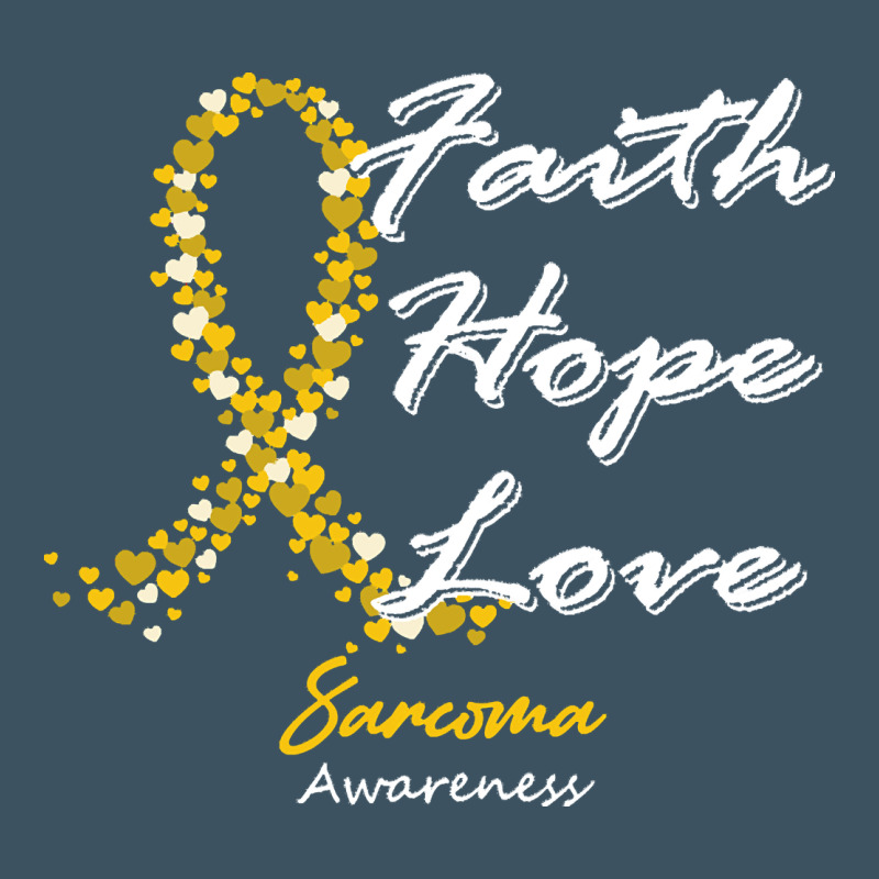 Sarcoma Awareness T  Shirt Sarcoma Awareness Faith Hope Love   In This Urban Heavy Tee by linhVisuals | Teevron