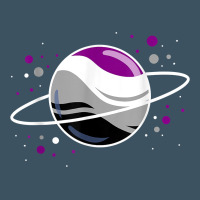 Asexual Outer Space Planet Ace Pride T Shirt Urban Heavy Tee | Teevron