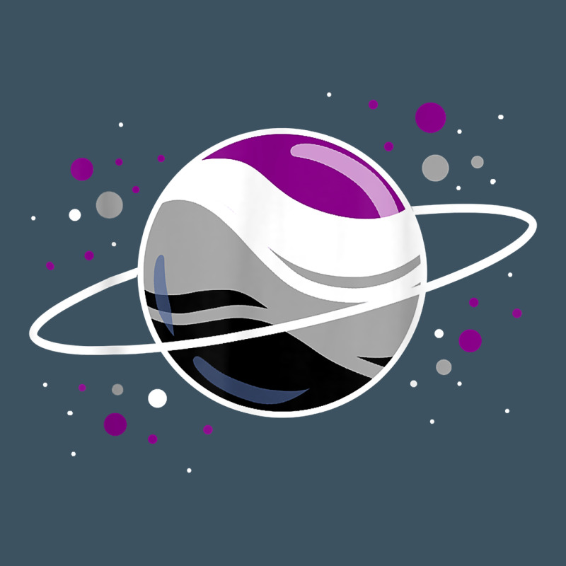 Asexual Outer Space Planet Ace Pride T Shirt Urban Heavy Tee by linhVisuals | Teevron