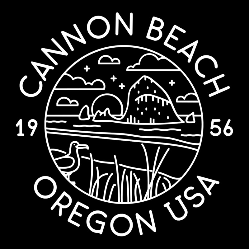 Cannon Beach 1956 Oregon Clatsop Sweatshirt Urban Heavy Tee by linhVisuals | Teevron