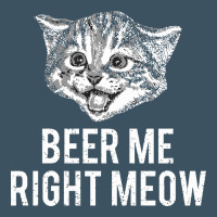 Beer Me Right Meow Urban Heavy Tee | Teevron