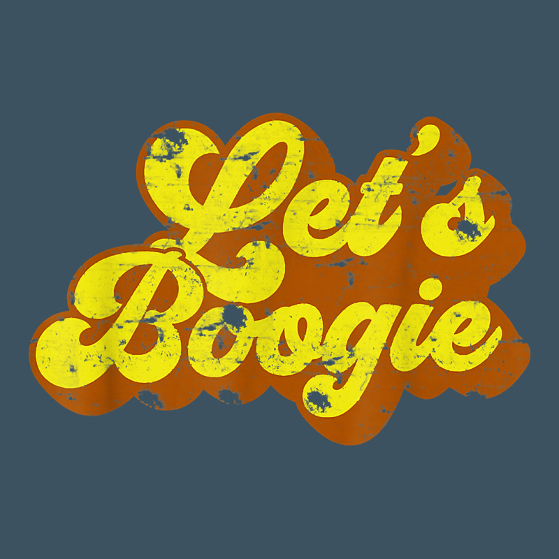 Lets Boogie Shirt Vintage Dancing 1980s Disco Themed Party T Shirt Urban Heavy Tee by linhVisuals | Teevron