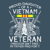 Womens Proud Daughter Of A Vietnam Veteran Freedom Isn't Free V Neck T Urban Heavy Tee | Teevron