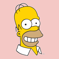 The Simpsons Homer Simpson Face Sweatshirt Urban Heavy Tee | Teevron