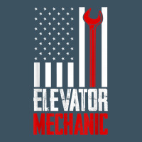 Elevator Mechanic American Flag Gift For Elevator Technician T Shirt Urban Heavy Tee | Teevron