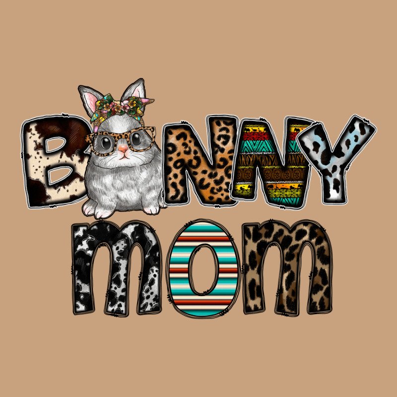 Bunny Mom Vintage Tee by CowhideDigitalArt | Teevron
