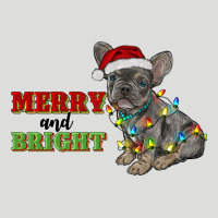 Merry And Bright French Bulldog Zipper Hoodie | Teevron