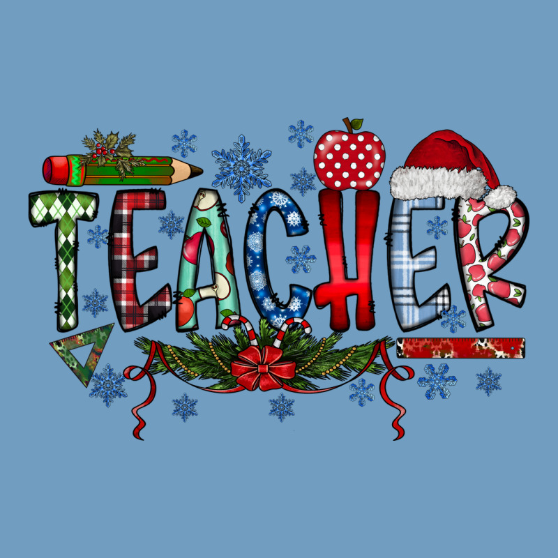 Teacher Christmas Urban Heavy Tee by CowhideDigitalArt | Teevron