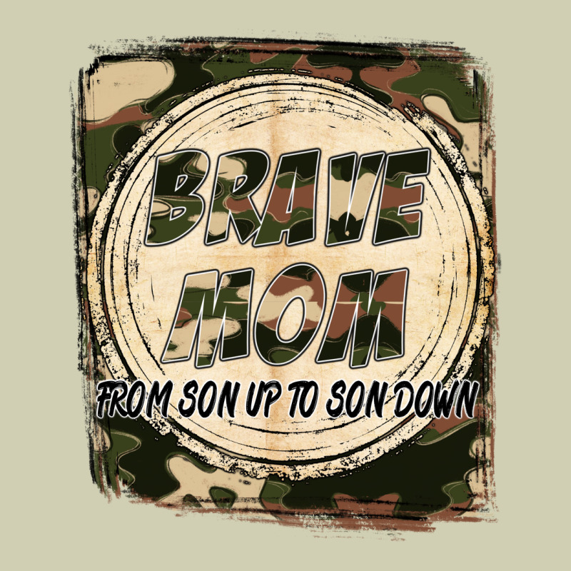 Brave Mom From Son Up To Son Down Mother's Day Heavy Core Tee by FaDigitalArtStudio | Teevron
