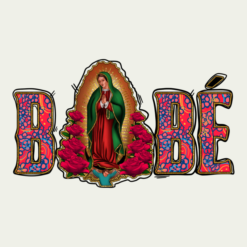 Bebe Our Lady Of Guadalupe Urban Heavy Tee by Jasminsmagicworld | Teevron