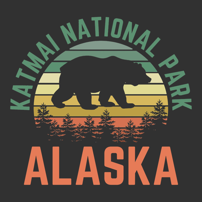 Katmai National Park Alaska Bear Hiking Travel Nature Retro Pullover H Urban Heavy Tee by linhVisuals | Teevron