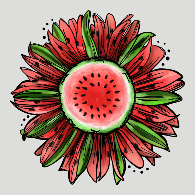 Watermelon Sunflower Zipper Hoodie by Jasminsmagicworld | Teevron