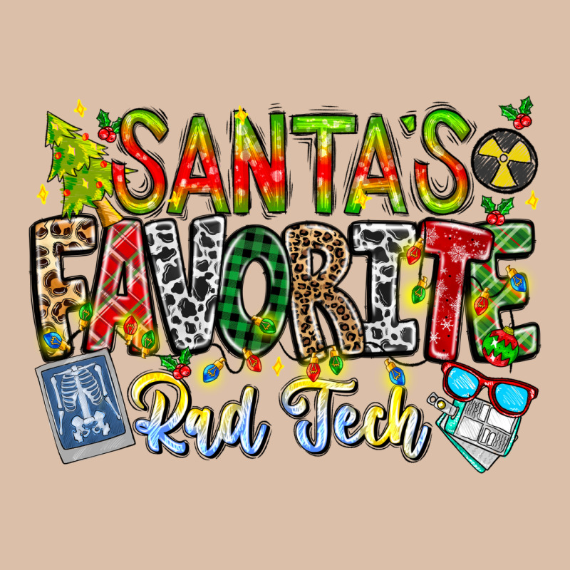 Santa's Favorite Rad Tech Urban Heavy Tee by CowhideDigitalArt | Teevron