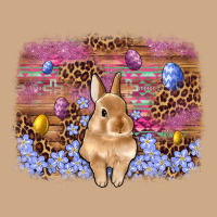 Easter Bunny Egg Leopard Background Vintage Hoodie | Teevron