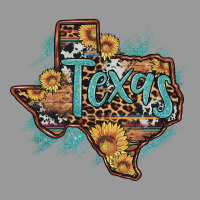 Leopard Cowhide Sunflower Texas Map Vintage Hoodie | Teevron