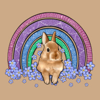 Bunny Rainbow Vintage Hoodie | Teevron