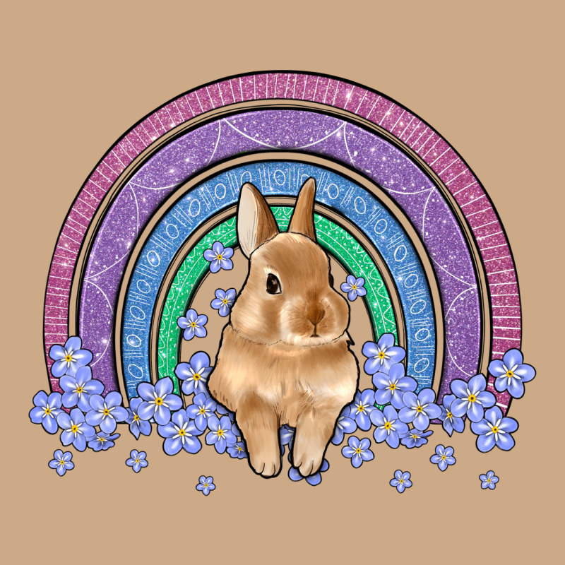 Bunny Rainbow Vintage Hoodie by Artiststas | Teevron