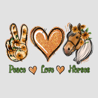 Peace Love Horses Premium Hoodie | Teevron