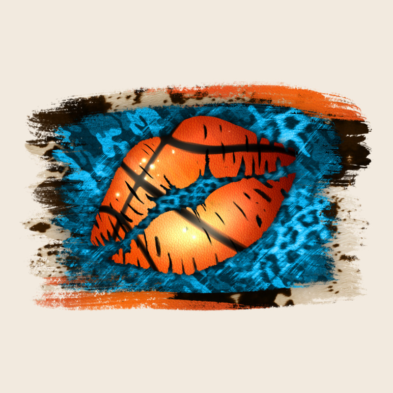 Basketball Lips Zipper Hoodie by Jasminsmagicworld | Teevron